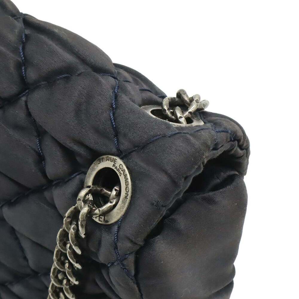 CHANEL Blue Logo Shoulder Bag - Picture 9 of 10